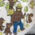 画像4: Vintage Smokey The Bear Plastic Plate (J839) (4)