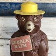 画像8: 60's Vintage Smokey The Bear Soaky Bobble Bath bottle (J838)