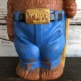 画像7: Vintage Smokey The Bear 14' Plastic Blow Mold Bank (J844)