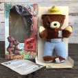 画像5: 60s Vintage IDEAL Smokey The Bear 12' Plush Doll with Box (J843)