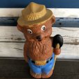 画像5: Vintage Smokey The Bear 14' Plastic Blow Mold Bank (J844)