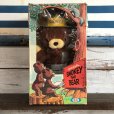 画像1: 60s Vintage IDEAL Smokey The Bear 12' Plush Doll with Box (J843) (1)