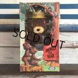 60s Vintage IDEAL Smokey The Bear 12' Plush Doll with Box (J843)