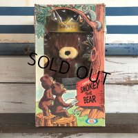 60s Vintage IDEAL Smokey The Bear 12' Plush Doll with Box (J843)