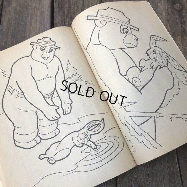 画像4: Vintage Smokey The Bear Color and Activity Book (J840)