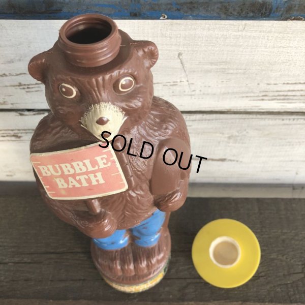 画像7: 60's Vintage Smokey The Bear Soaky Bobble Bath bottle (J838)