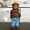画像1: 70's Vintage Smokey The Bear Dakin Mini Doll (J836) (1)