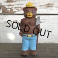 70's Vintage Smokey The Bear Dakin Mini Doll (J836)