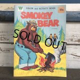 Vintage Smokey The Bear Color and Activity Book (J840)