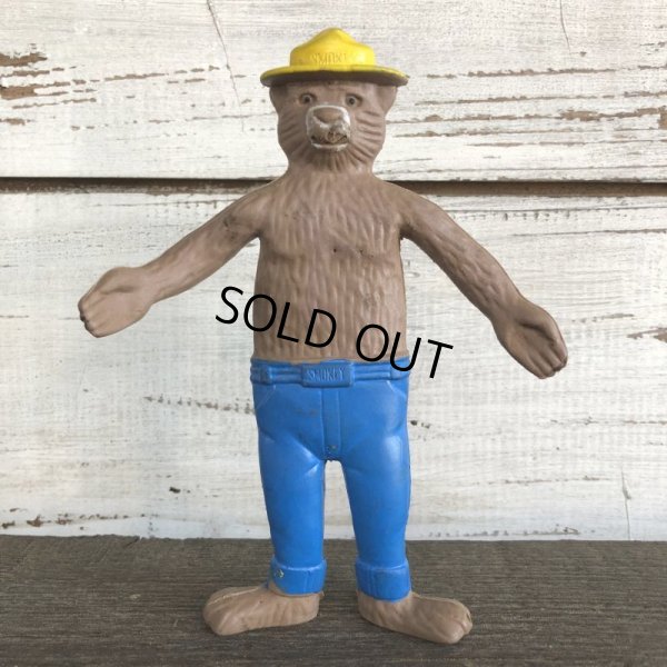 画像1: 60s Vintage Smokey The Bear Bendable Figure (J840)