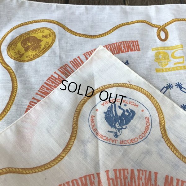 画像6: Vintage Smokey The Bear 50th Bandana (J846)