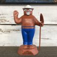 画像1: 70's Vintage Smokey The Bear Plastic Bank (J835) (1)