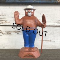 70's Vintage Smokey The Bear Plastic Bank (J835)