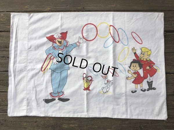 画像4: 70s Vintage Bozo The Crown Pillow Case (J855)
