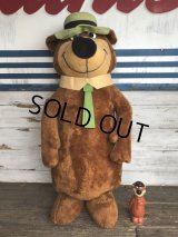 80s Hanna Barbera Yogi Bear 4ft Huge Plush (J847)