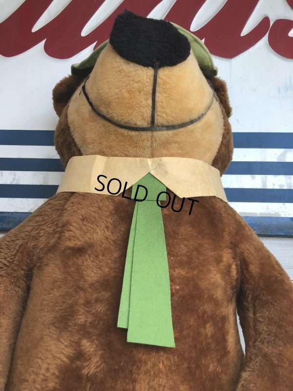 画像10: 80s Hanna Barbera Yogi Bear 4ft Huge Plush (J847)