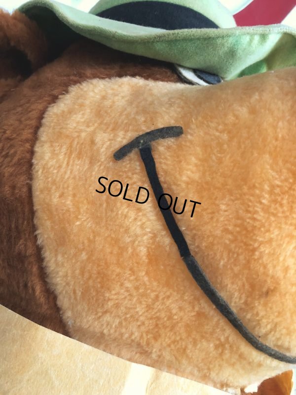 画像11: 80s Hanna Barbera Yogi Bear 4ft Huge Plush (J847)