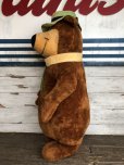 画像6: 80s Hanna Barbera Yogi Bear 4ft Huge Plush (J847)