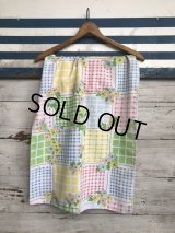 70s Vintage Flower Pillow Case (J854)