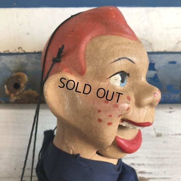 画像2: 50s Vintage Howdy Doody Marionette Doll (J861)