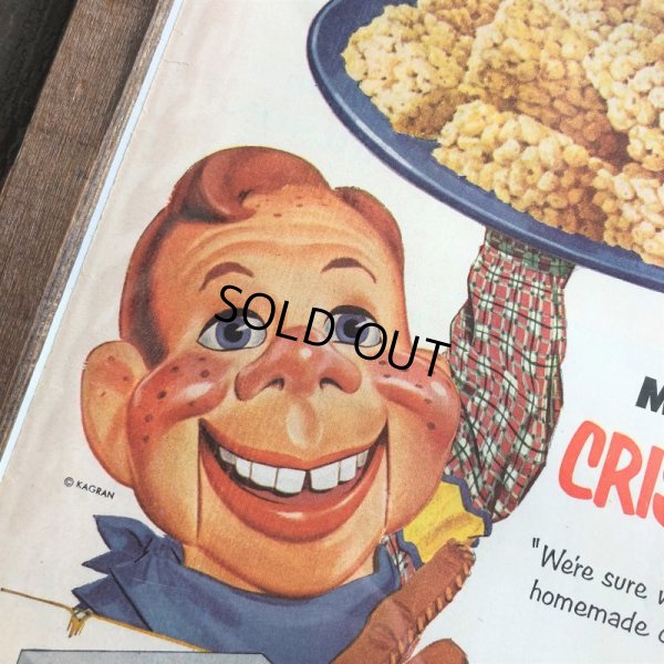 画像4: 50s Vintage Howdy Doody Magazine AD w/frame (J862)