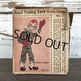 Vintage Howdy Doody Royal Trading Card (J858)