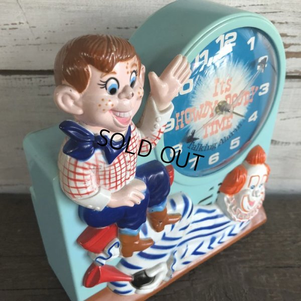 画像2: 70s Vintage HOWDY DOODY Talking Clock (J863)