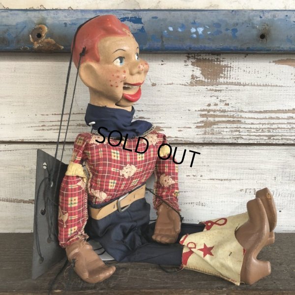 画像7: 50s Vintage Howdy Doody Marionette Doll (J861)