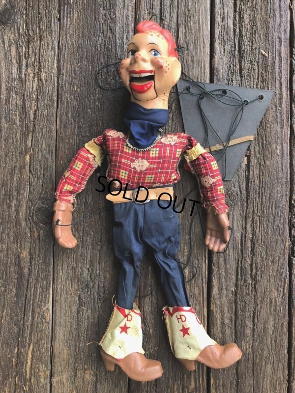画像9: 50s Vintage Howdy Doody Marionette Doll (J861)