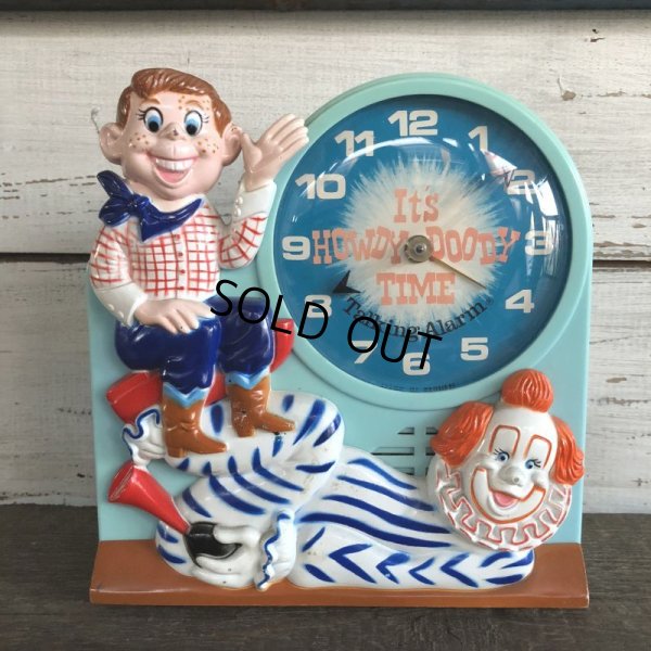 画像1: 70s Vintage HOWDY DOODY Talking Clock (J863)