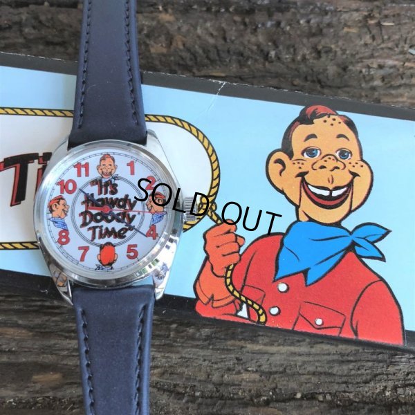 画像1: 80s Vintage Howdy Doody 40th Anniversary Edition Watch w/box (J869)