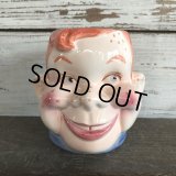 50s Vintage Howdy Doody Ceramic Face Mug (J873)