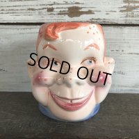 50s Vintage Howdy Doody Ceramic Face Mug (J873)
