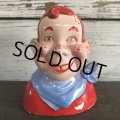 50s Vintage Howdy Doody Ceramic Bank (J874)