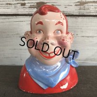 50s Vintage Howdy Doody Ceramic Bank (J874)