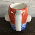 画像3: 50s Vintage Howdy Doody Ceramic Face Mug (J873)