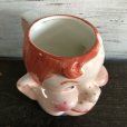 画像5: 50s Vintage Howdy Doody Ceramic Face Mug (J873)