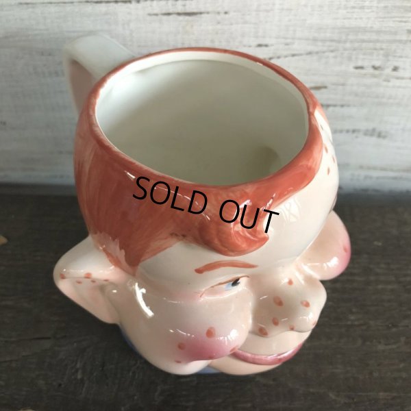 画像5: 50s Vintage Howdy Doody Ceramic Face Mug (J873)