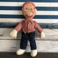 画像1: 80s Vintage Howdy Doody Applause Plush Doll (J868) (1)