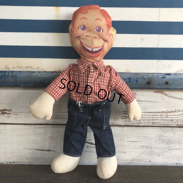 画像1: 80s Vintage Howdy Doody Applause Plush Doll (J868)