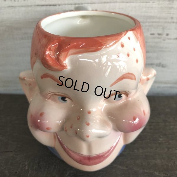 画像7: 50s Vintage Howdy Doody Ceramic Face Mug (J873)