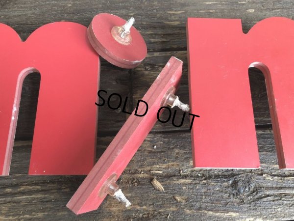 画像6: Vintage Domino's Pizza Letters Sign (J875)