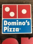 画像8: Vintage Domino's Pizza Letters Sign (J875)