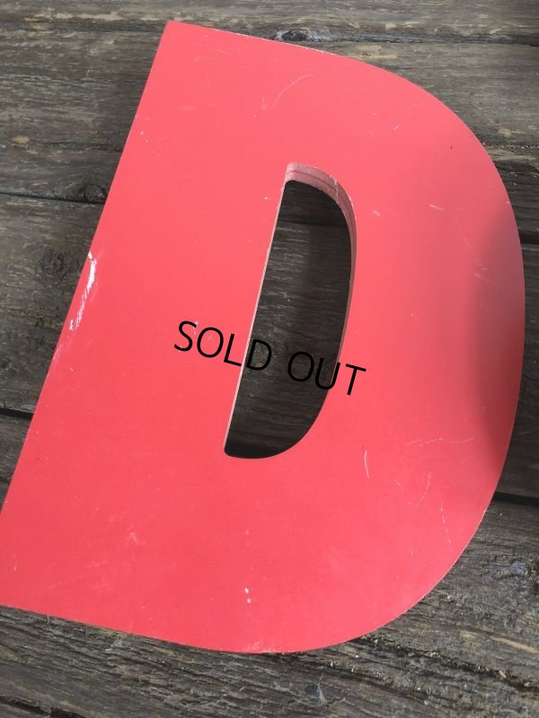 画像7: Vintage Domino's Pizza Letters Sign (J875)
