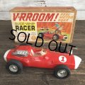 60s Vintage Mattel V-RROOM! Guide-Whip Racer (J881) 