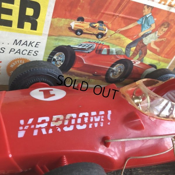 画像7: 60s Vintage Mattel V-RROOM! Guide-Whip Racer (J881) 