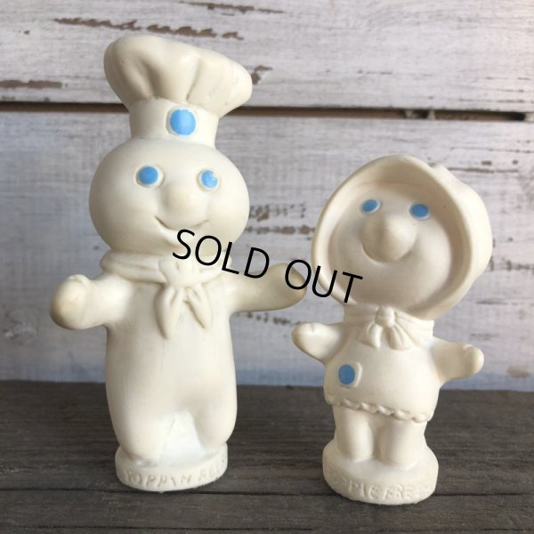 画像1: 70s Vintage Pillsbury Doughboy Poppin Fresh & Poppie Fresh Set (AL7112) 