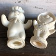 画像5: 70s Vintage Pillsbury Doughboy Poppin Fresh & Poppie Fresh Set (AL7112) 