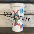 80s Vintage Domino Pizza NOID Plastic Cup (J893)