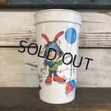 80s Vintage Domino Pizza NOID Plastic Cup (J893)